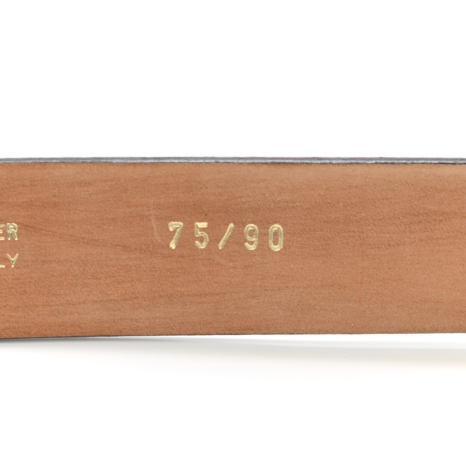 Fendi Calfskin FF Belt 75 90 Black 5 of 9