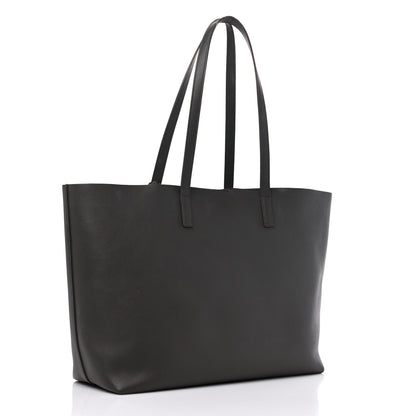 Saint Laurent Calfskin Large Shopping Tote Asphalt 4 of 17