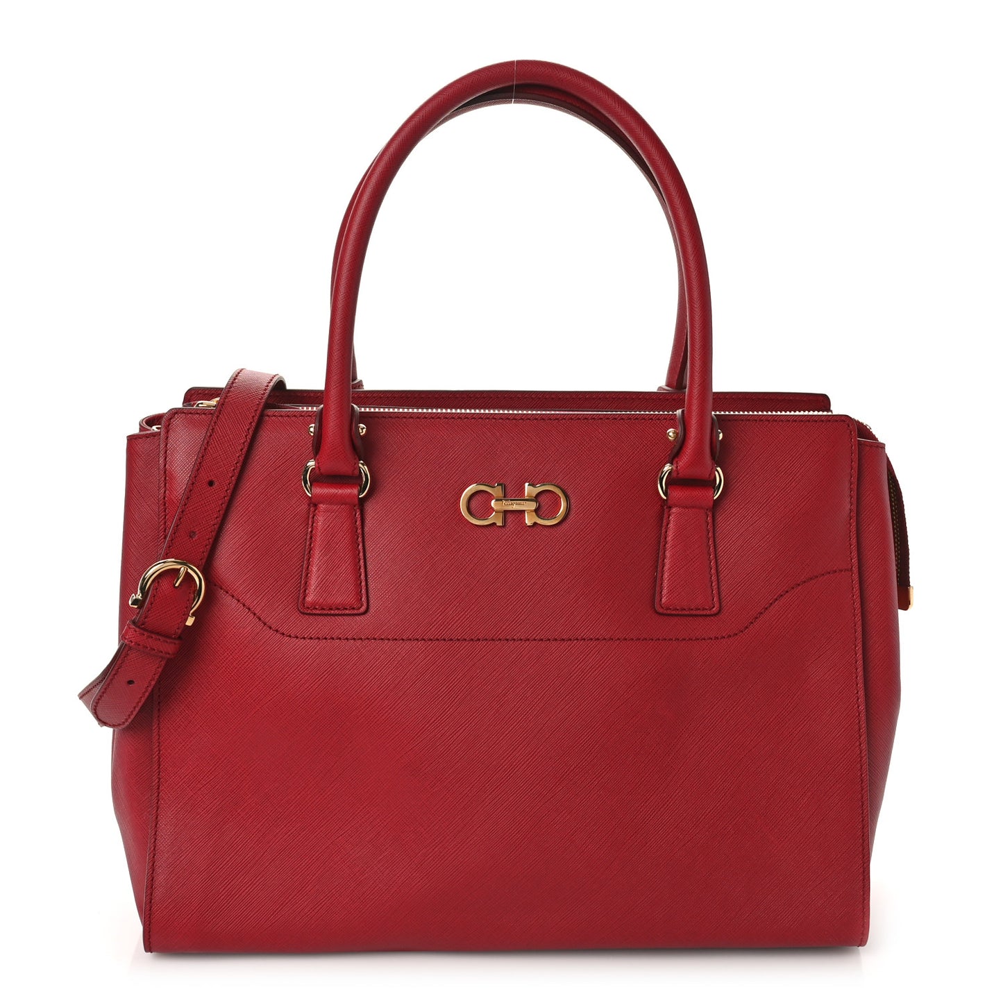 Saffiano Beky Tote Rosso