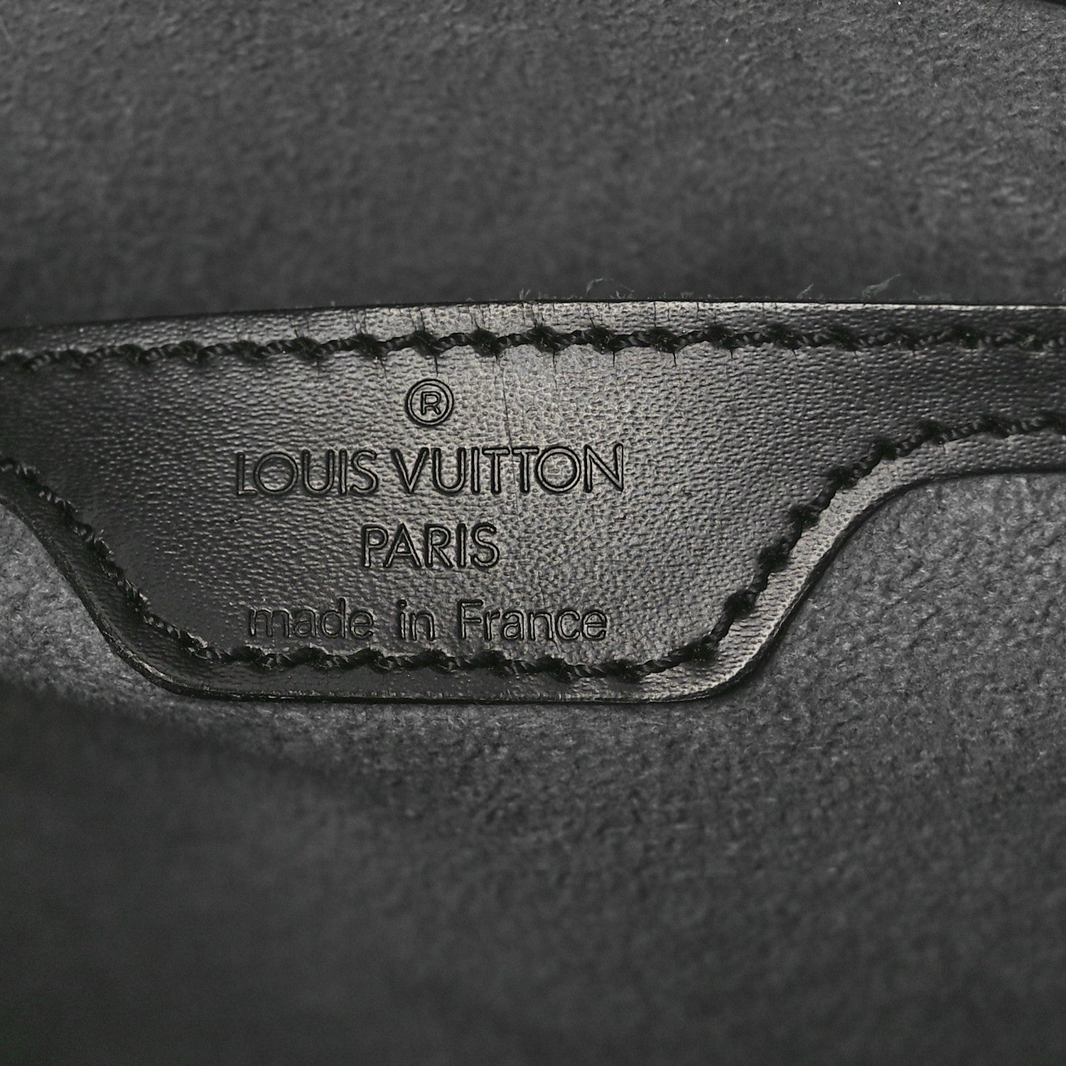 Louis Vuitton Epi Saint Jacques Long Straps PM Black 6 of 9