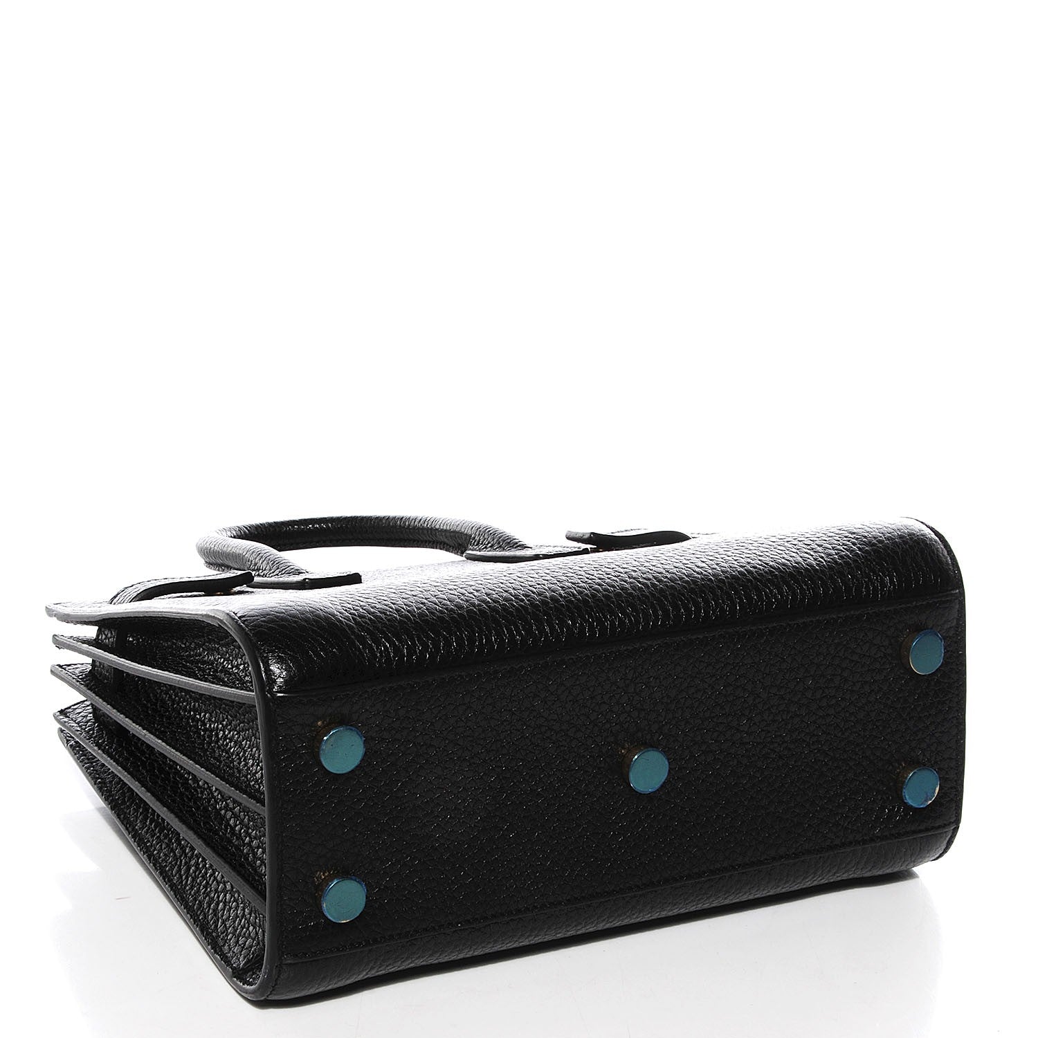 Saint Laurent Grained Calfskin Nano Sac De Jour Black 4 of 7