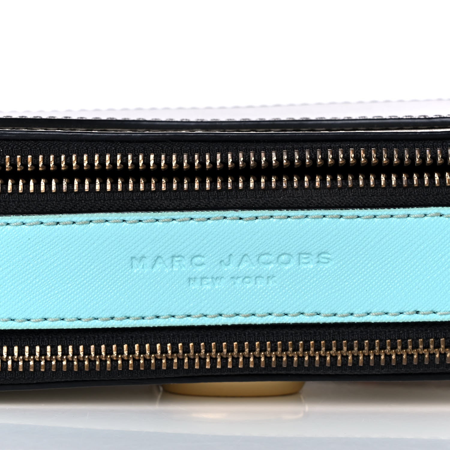Marc Jacobs Saffiano Small Snapshot Camera Bag Porcelain Multi 10 of 12