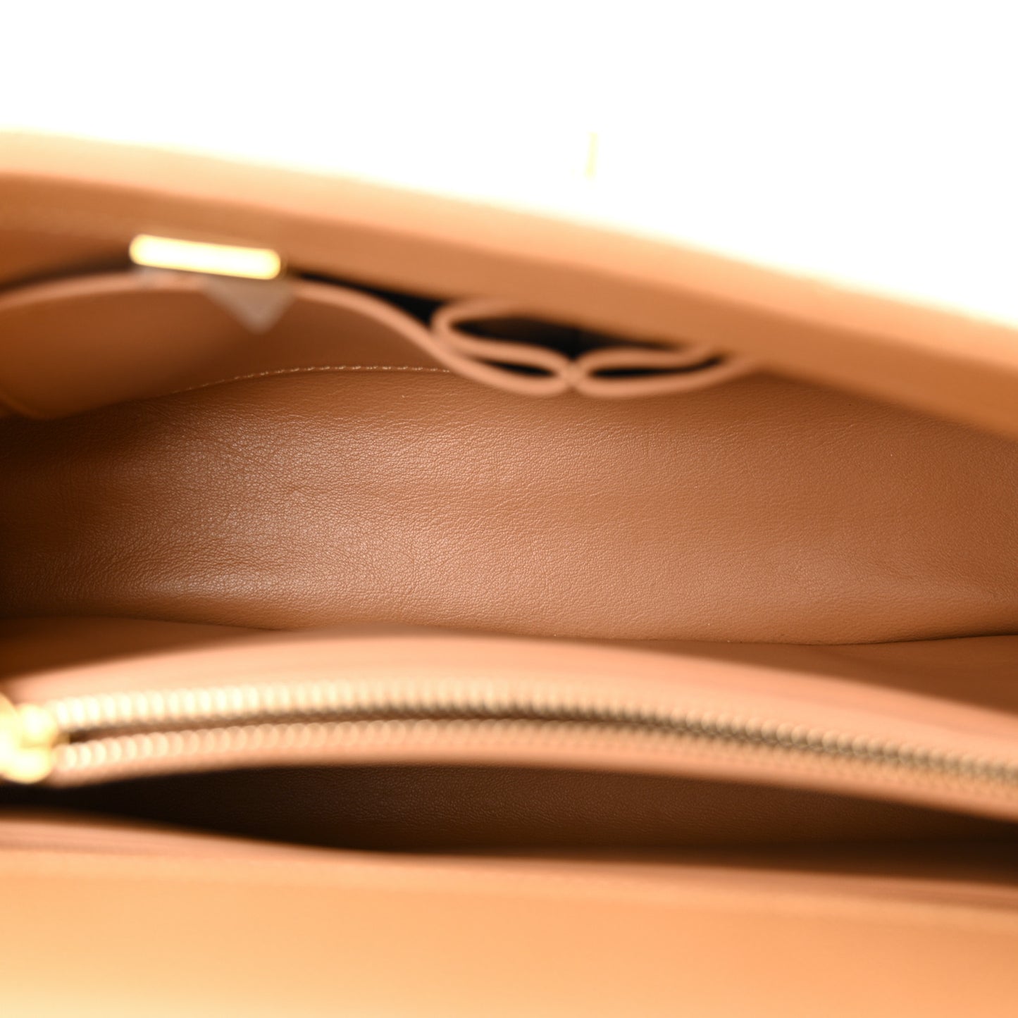 Caviar Quilted Small Coco Chain Handle Flap Brown