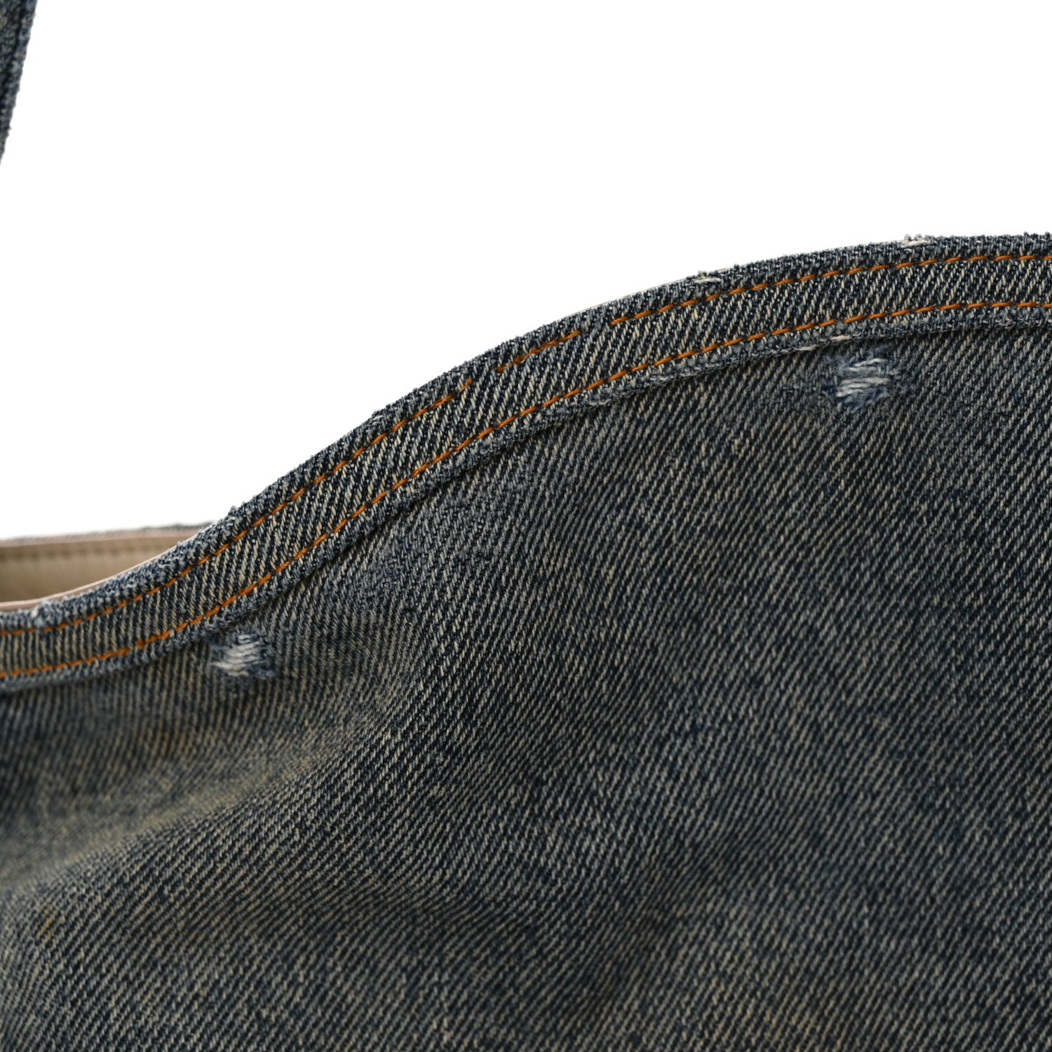 Givenchy Washed Denim Medium Voyou Bag Military Blue 11 of 13