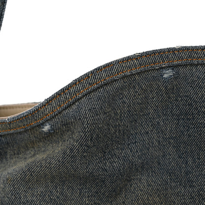 Givenchy Washed Denim Medium Voyou Bag Military Blue 11 of 13