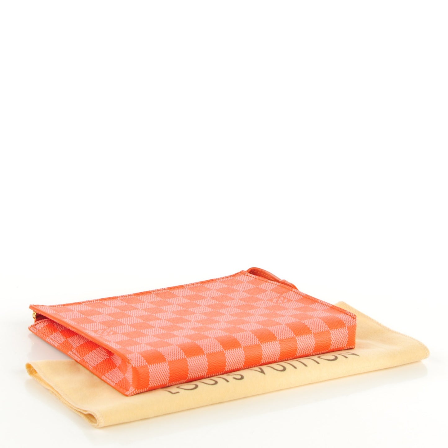 Damier Couleurs Element Clutch Piment