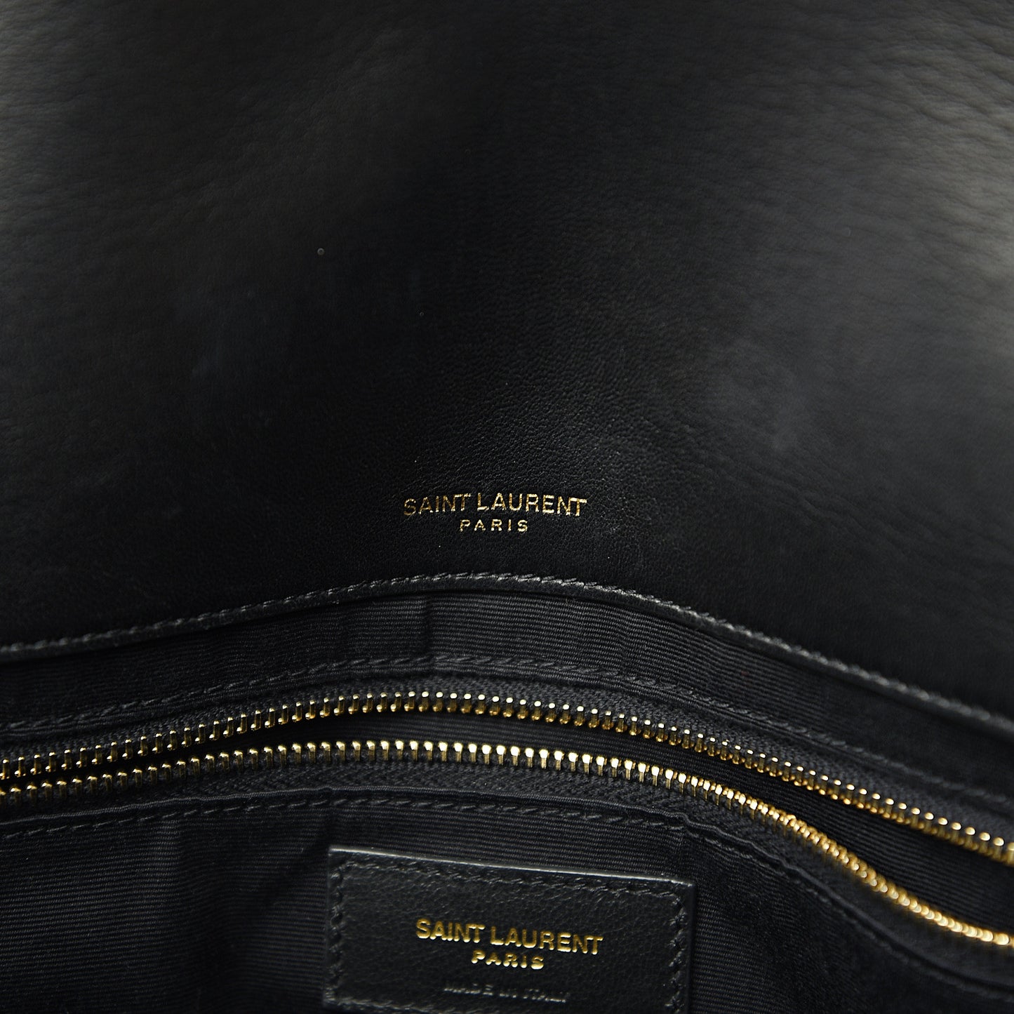 Lambskin Patchwork Monogram Large Jamie Black