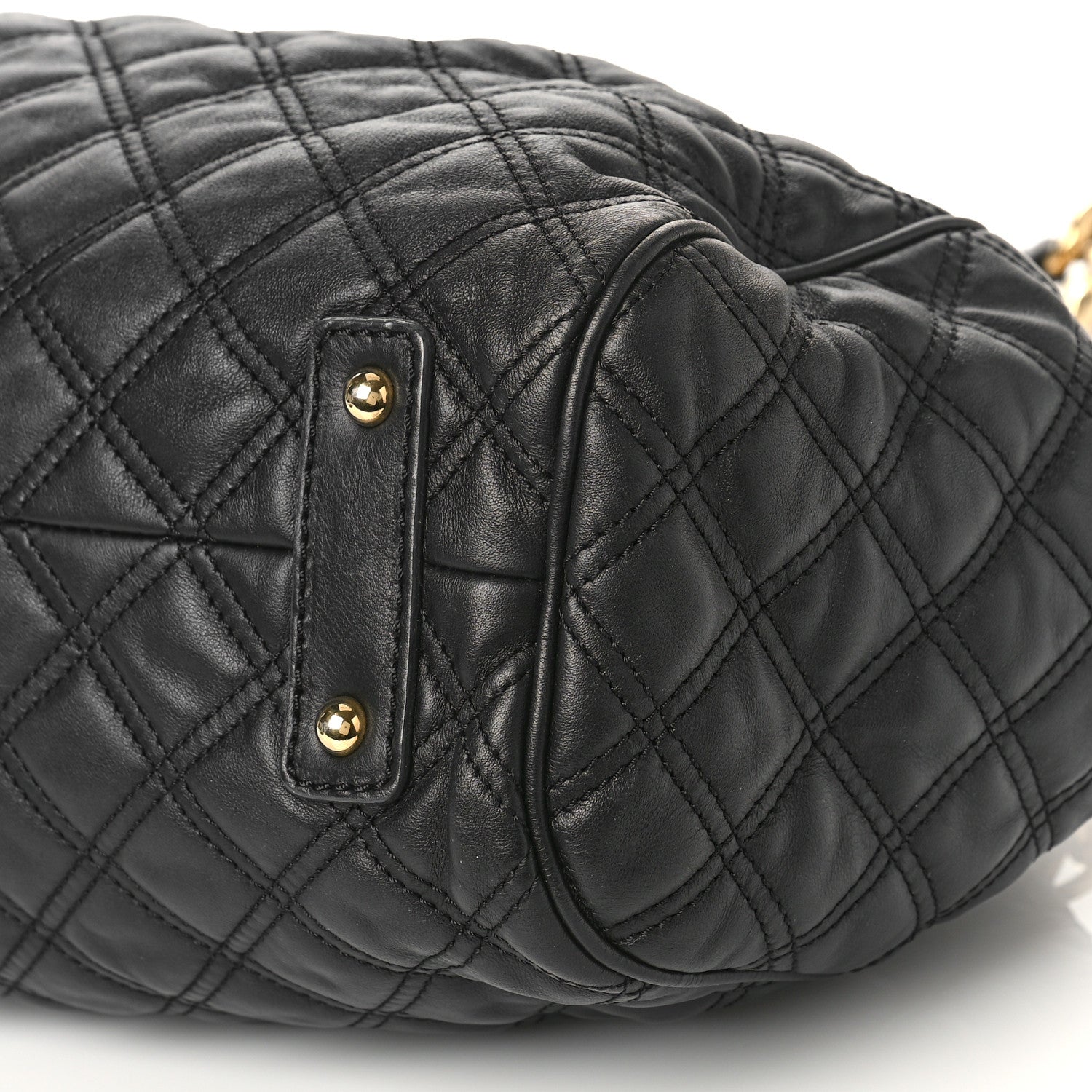 Marc Jacobs Calfskin Quilted Stam Black 8 of 8