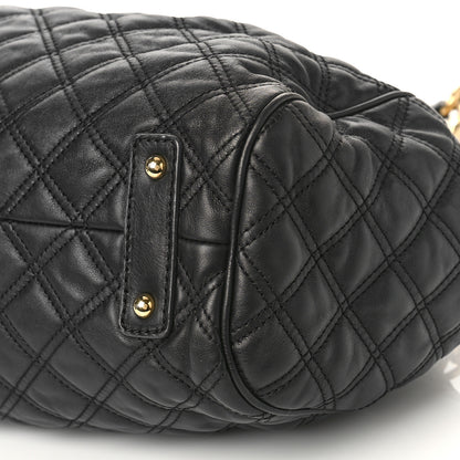 Marc Jacobs Calfskin Quilted Stam Black 8 of 8