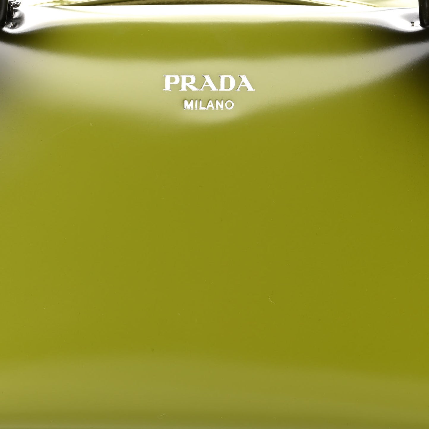 Spazzolato Medium Supernova Handbag Edera Sfumato