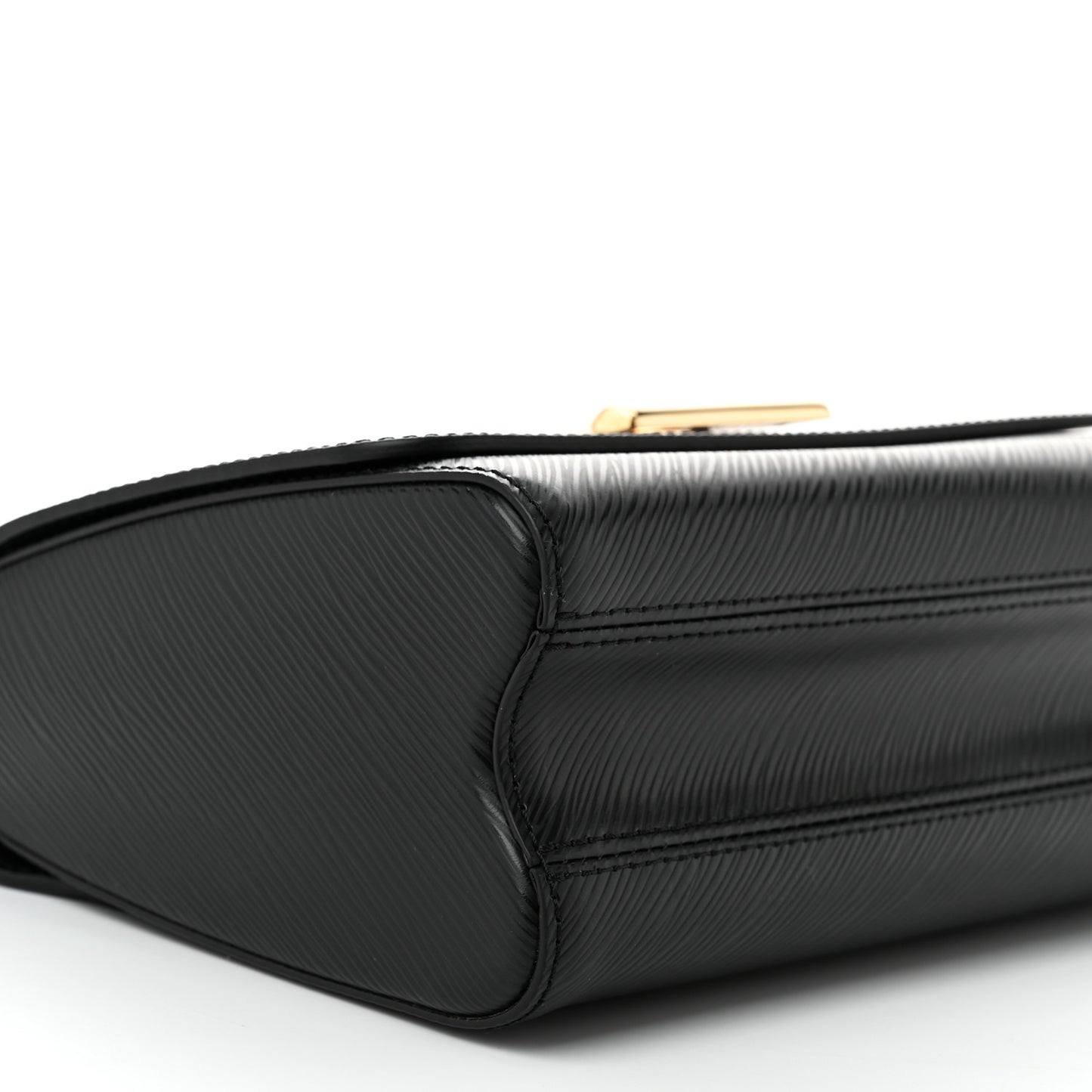 Epi Twist Top Handle Shoulder Bag Black