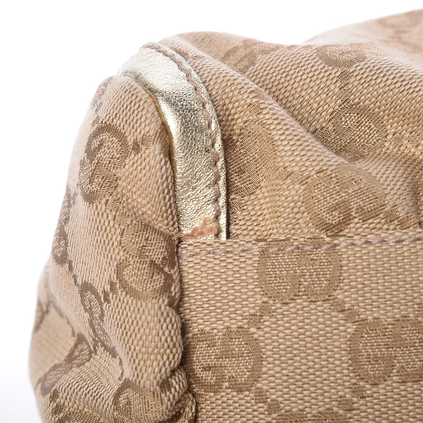 Monogram Large D Gold Hobo Gold