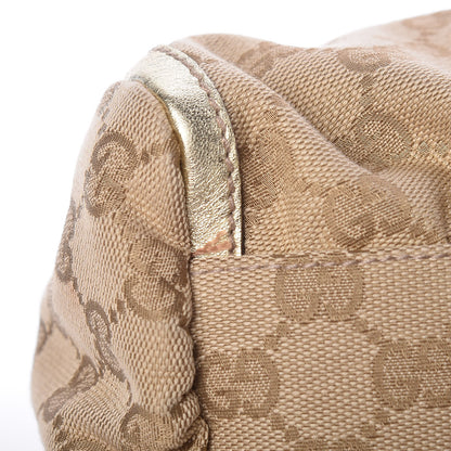 Gucci Monogram Large D Gold Hobo Gold 10 of 10