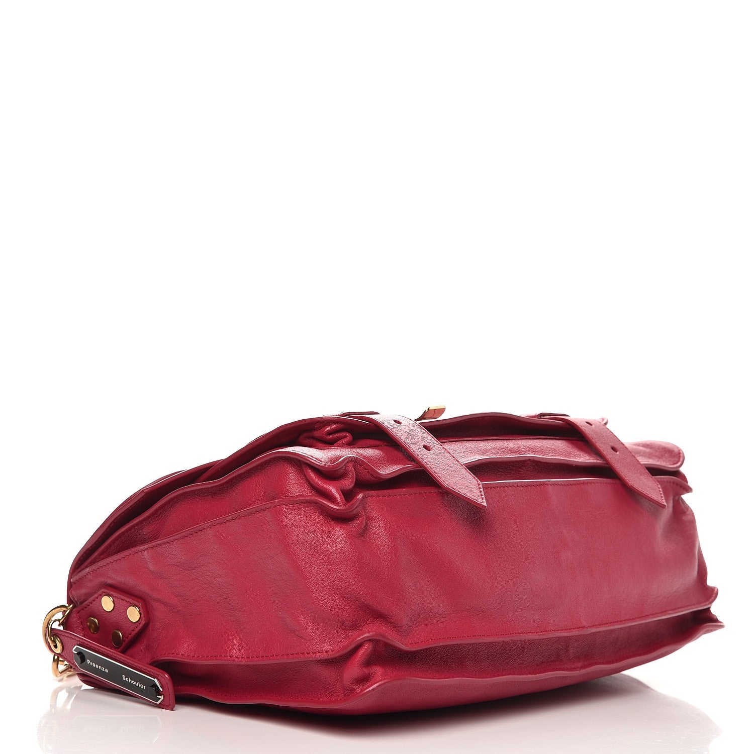 Proenza Schouler Lambskin Medium PS1 Satchel Raspberry 4 of 8
