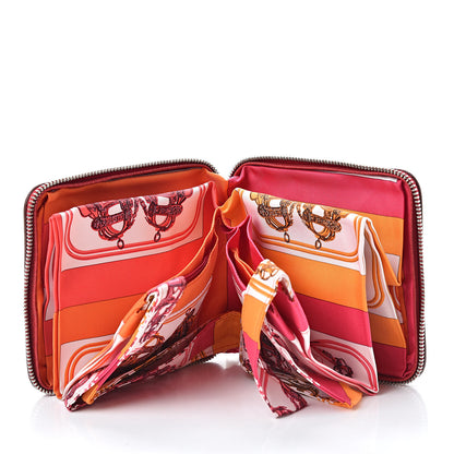 Hermes Buffle Brides de Gala Silky Pop Shopper Tote Rouge Garance 9 of 15