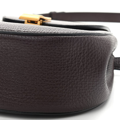 Bottega Veneta Palmellato Calfskin Rounded Belt Bag Oxblood 8 of 8