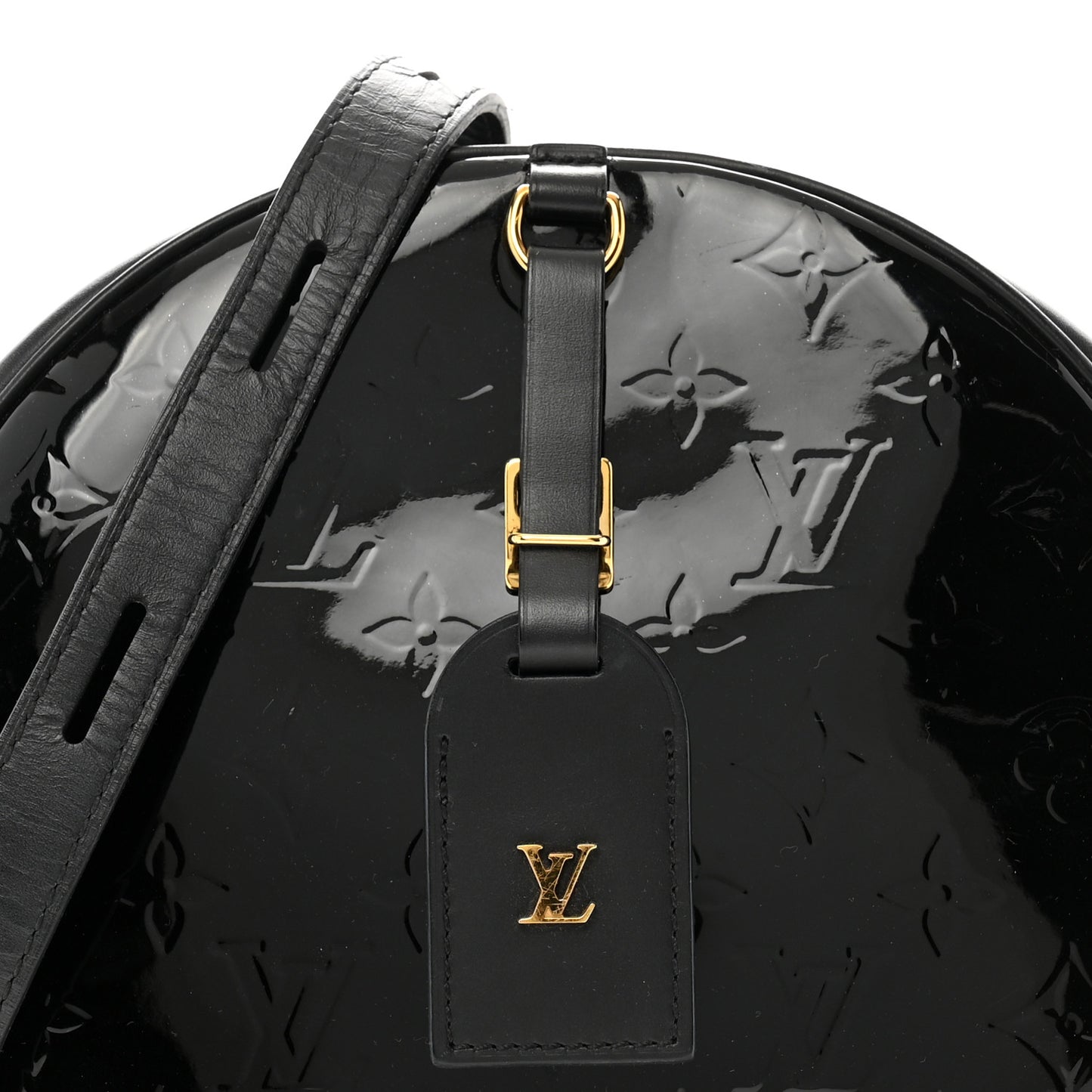 Vernis Boite Chapeau Souple MM Black