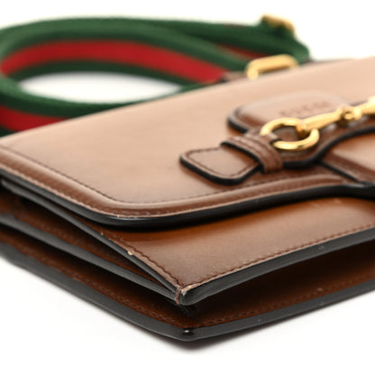 Gucci Calfskin Lady Web Convertible Wallet Cuir 7 of 26