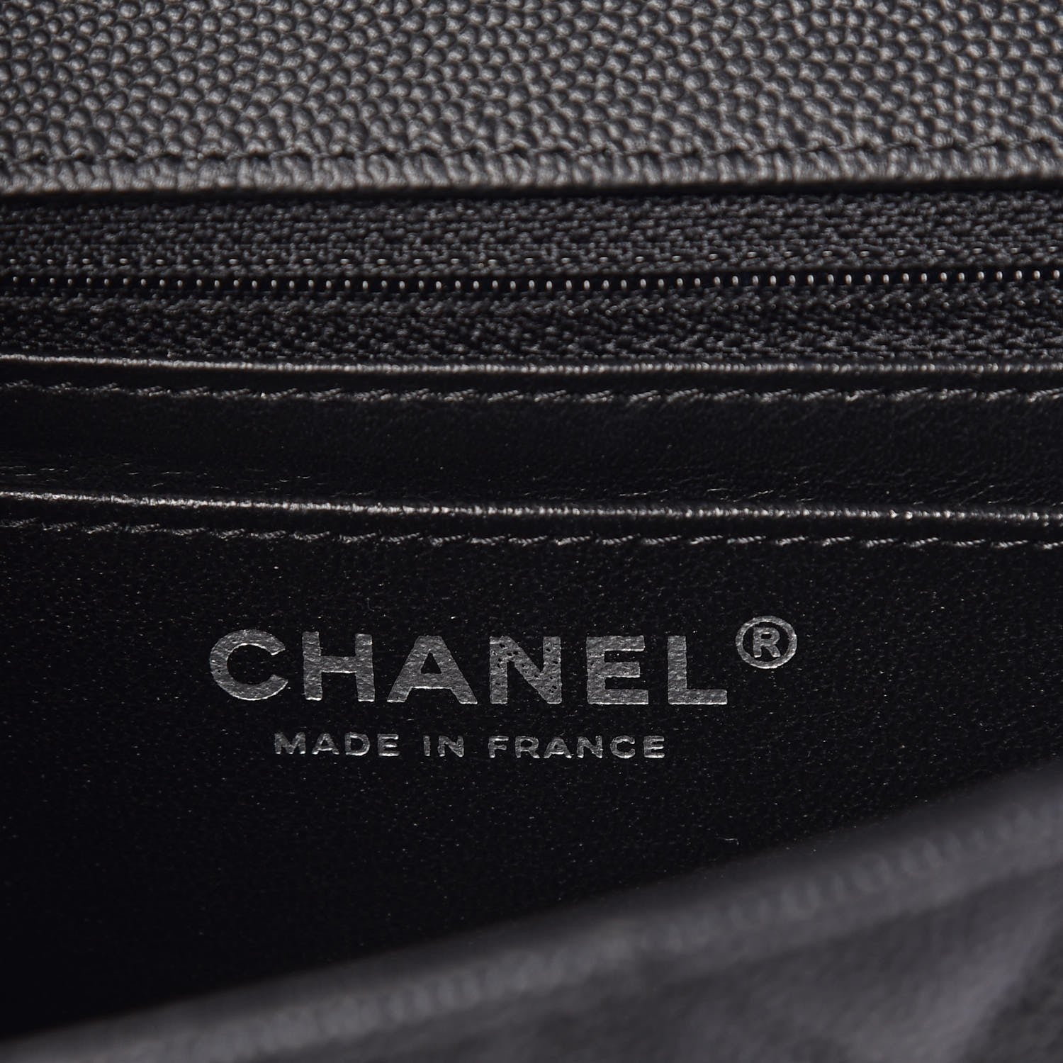 Chanel Caviar Quilted Mini Rectangular Flap Black 6 of 7