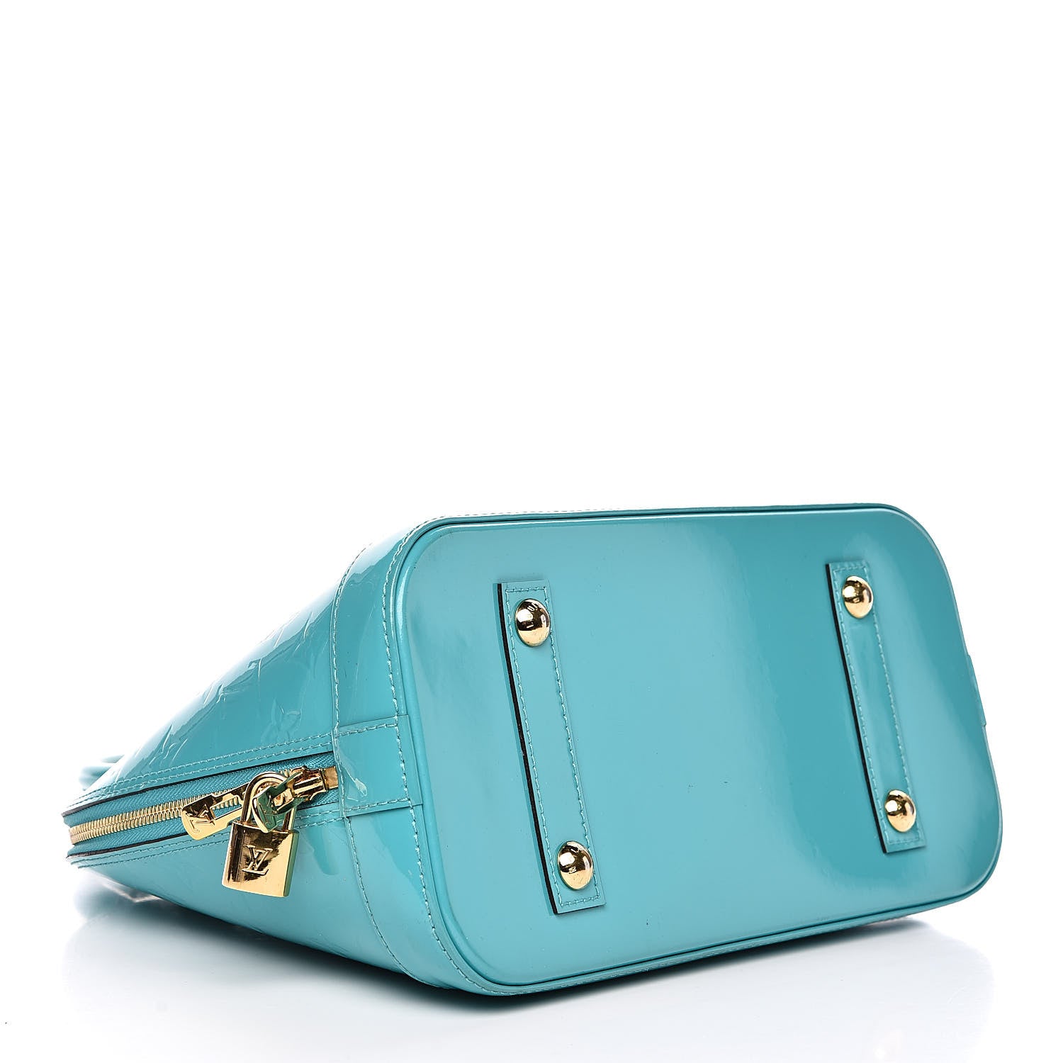 Louis Vuitton Vernis Alma PM Turquoise 4 of 18
