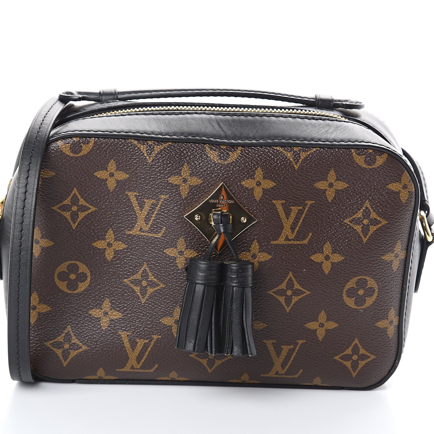 Louis Vuitton Monogram Saintonge Black 6 of 8