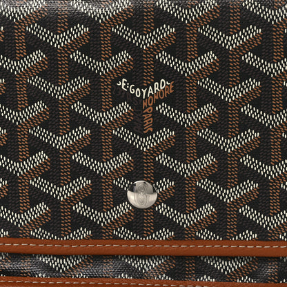 Goyard Goyardine Plumet Wallet Clutch Black Gold 7 of 13