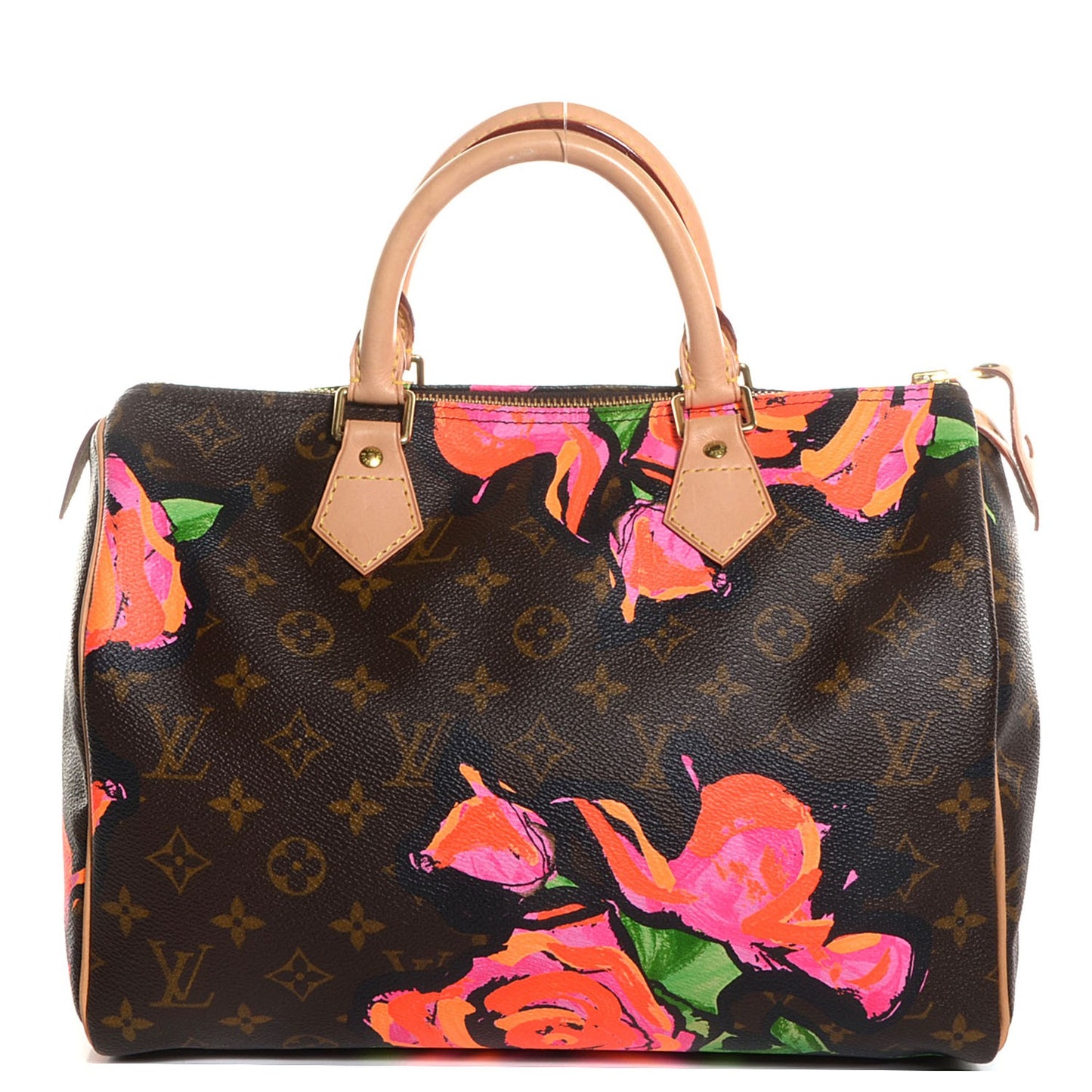 Monogram Roses Speedy 30