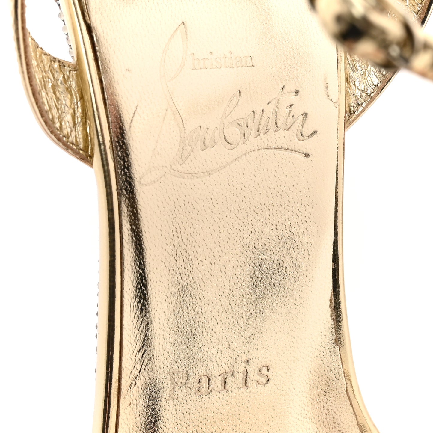 Specchio Arch Queen Strass 100 Platform Sandals 39 Platine