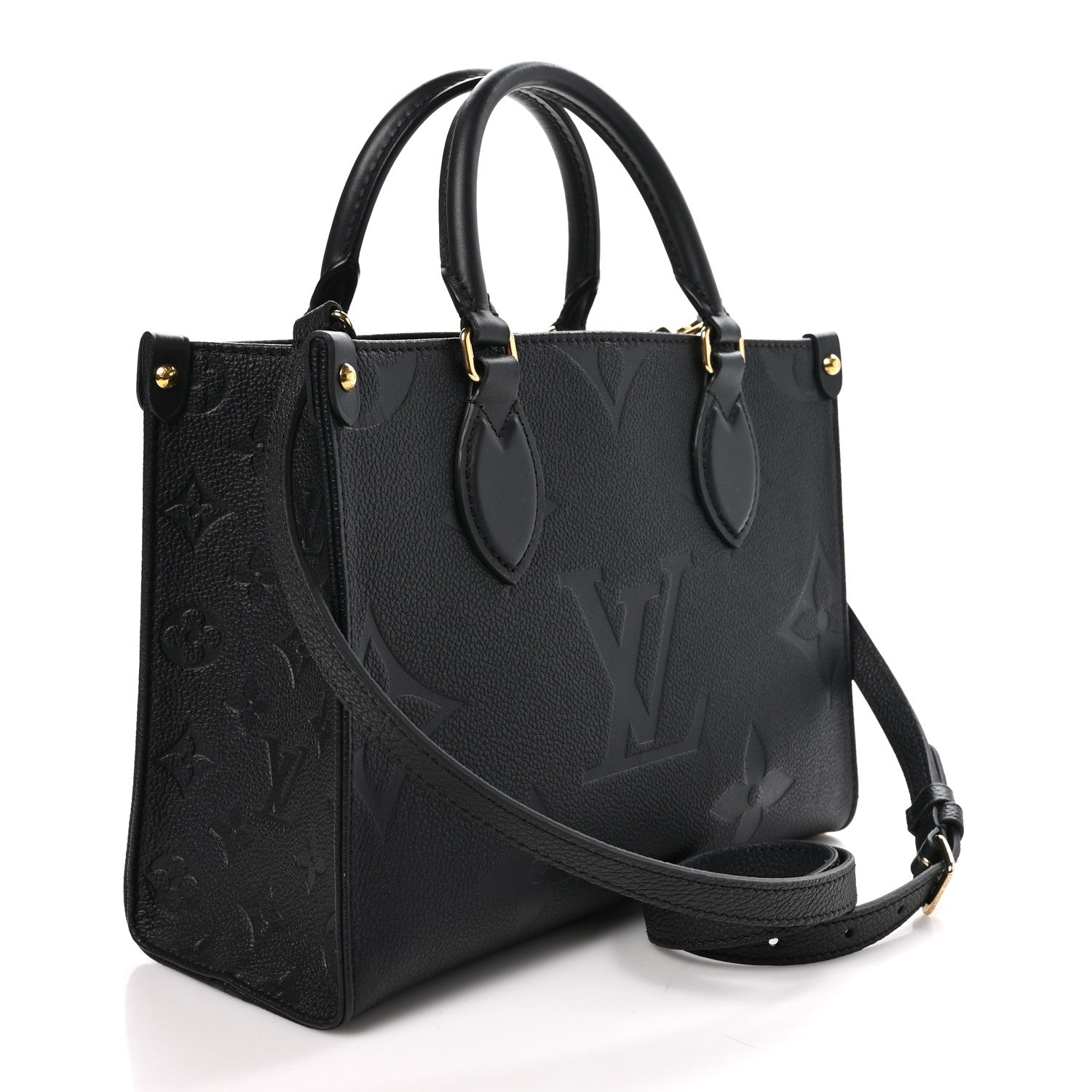 Louis Vuitton Empreinte Monogram Giant Onthego PM Black 3 of 9