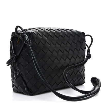 Bottega Veneta Nappa Intrecciato Small Loop Camera Bag Black 3 of 9