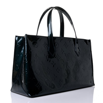 Louis Vuitton Vernis Wilshire PM Blue Nuit 2 of 5