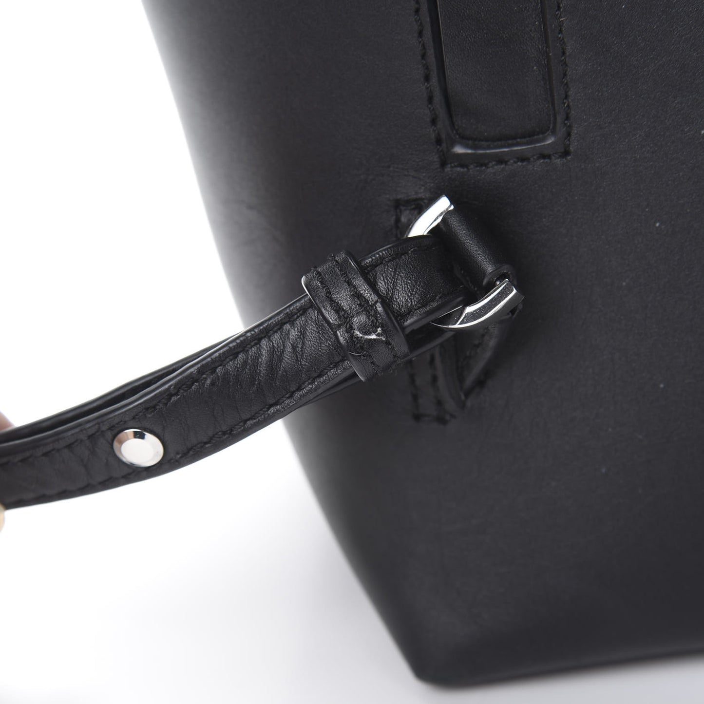 Calfskin Prisma Skeletal Backpack Black