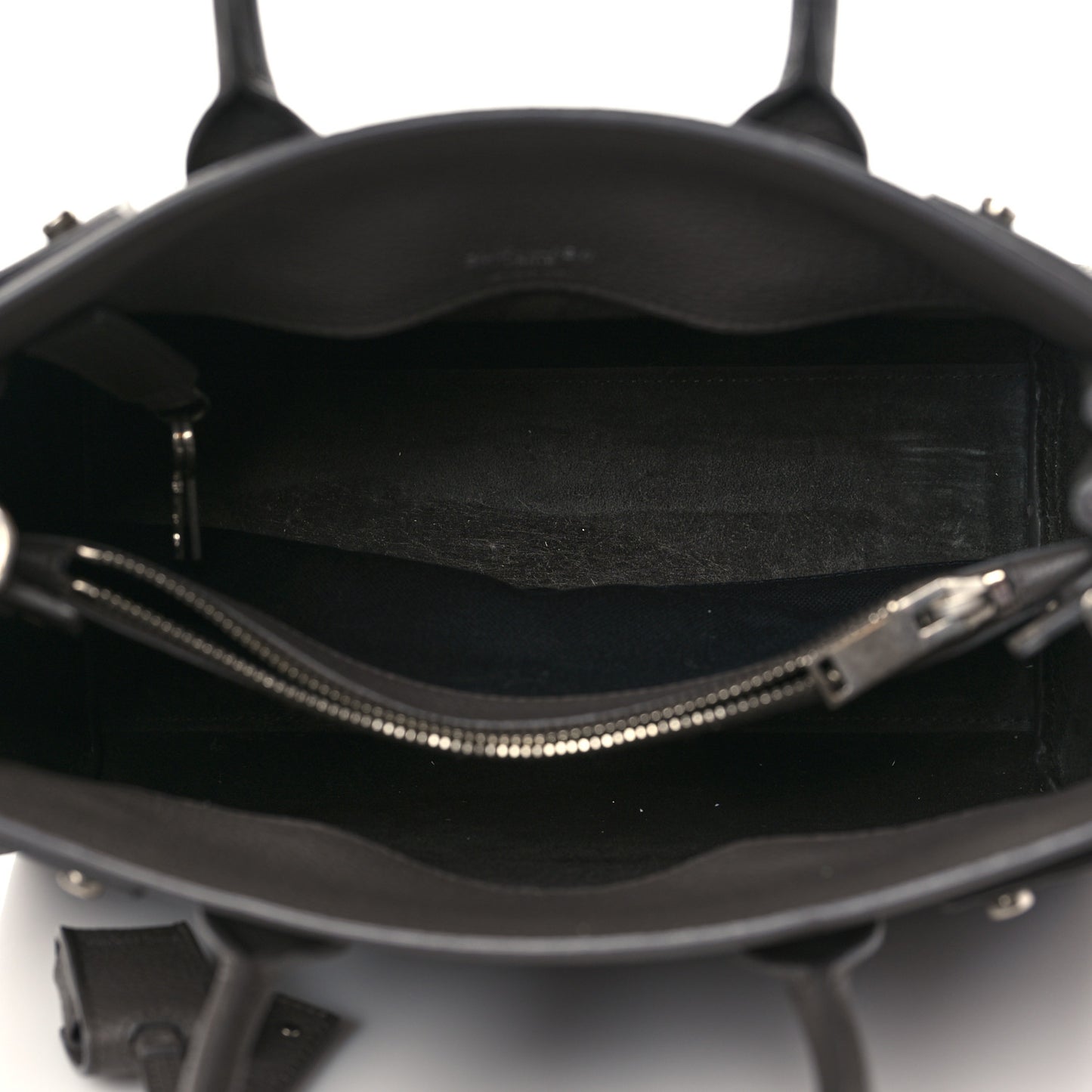 Grained Calfskin Baby Sac De Jour Supple Bronze