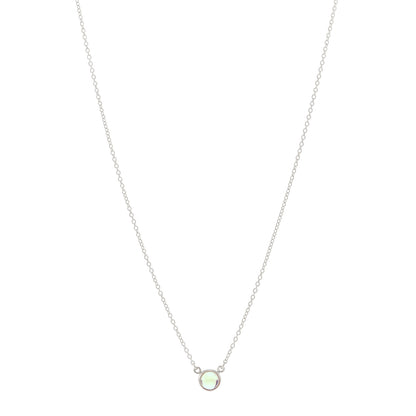 Tiffany Sterling Silver Moonstone Elsa Peretti Color By The Yard Necklace 1 of 4