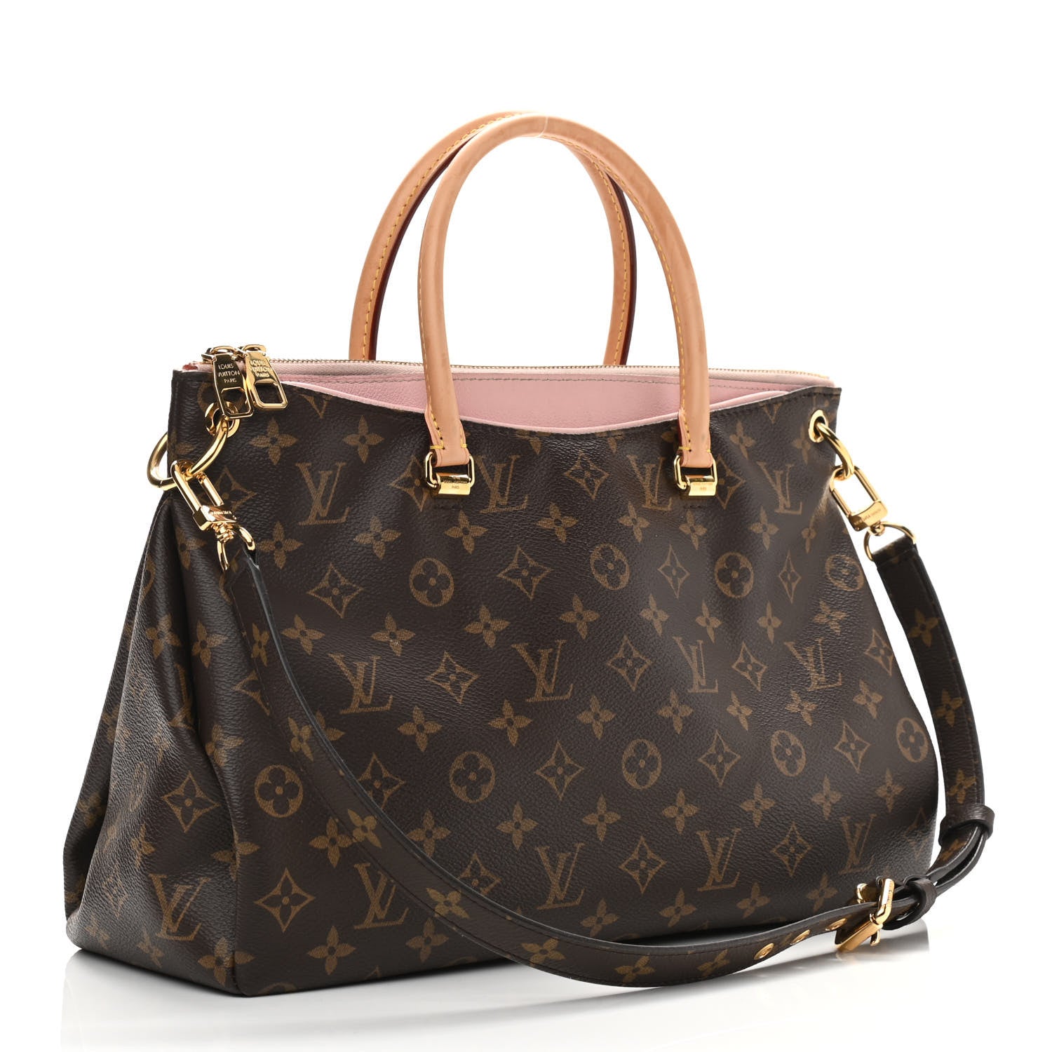 Louis Vuitton Monogram Pallas Rose Ballerine 3 of 12