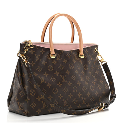 Louis Vuitton Monogram Pallas Rose Ballerine 3 of 12