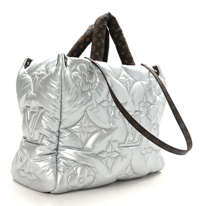 Louis Vuitton Econyl Monogram Pillow Giant Onthego GM Silver 2 of 8