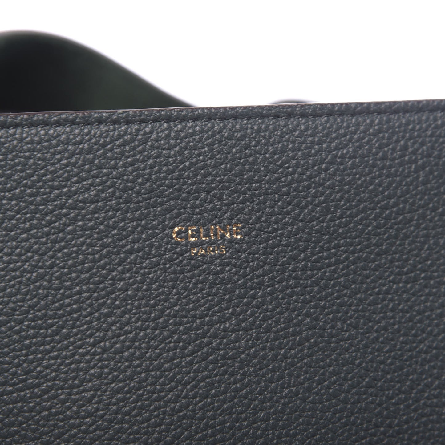 Soft Grained Calfskin Medium Belt Cabas Phantom Amazone