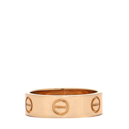 Cartier 18K Yellow Gold 5.5mm LOVE Ring 52 6 3 of 4