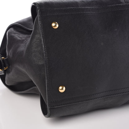 Saint Laurent Sheepskin Large Cabas ChYc Black 10 of 12