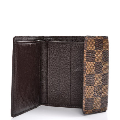 Louis Vuitton Damier Ebene Elise Wallet 5 of 9