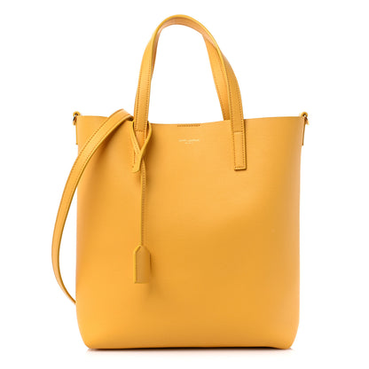 Saint Laurent Calfskin Toy Shopping Tote Yellow 1 of 8