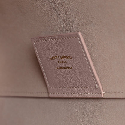 Saint Laurent Calfskin Large Shopping Tote Pale Blush 7 of 10