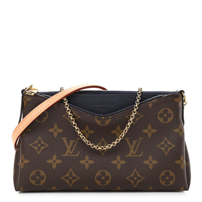 Louis Vuitton Monogram Pallas Clutch Blue Marine 1 of 10