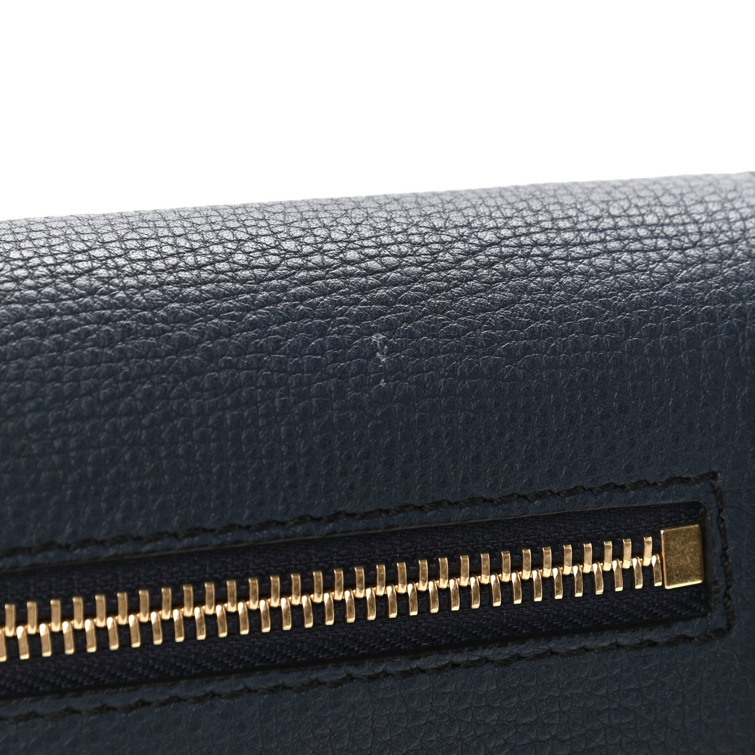 Burberry Derby Calfskin House Check Small Macken Crossbody Bag Ink Blue 12 of 12