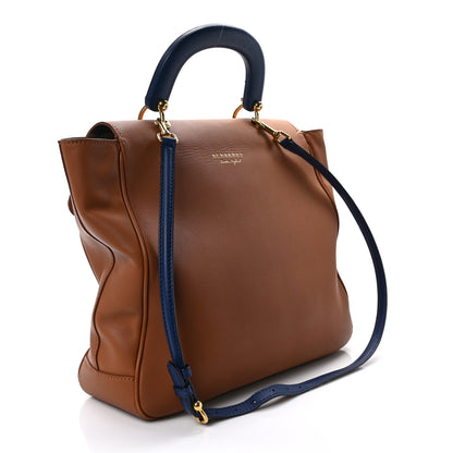 Burberry Trench Calfskin DK88 Top Handle Bag Bright Toffee 3 of 11