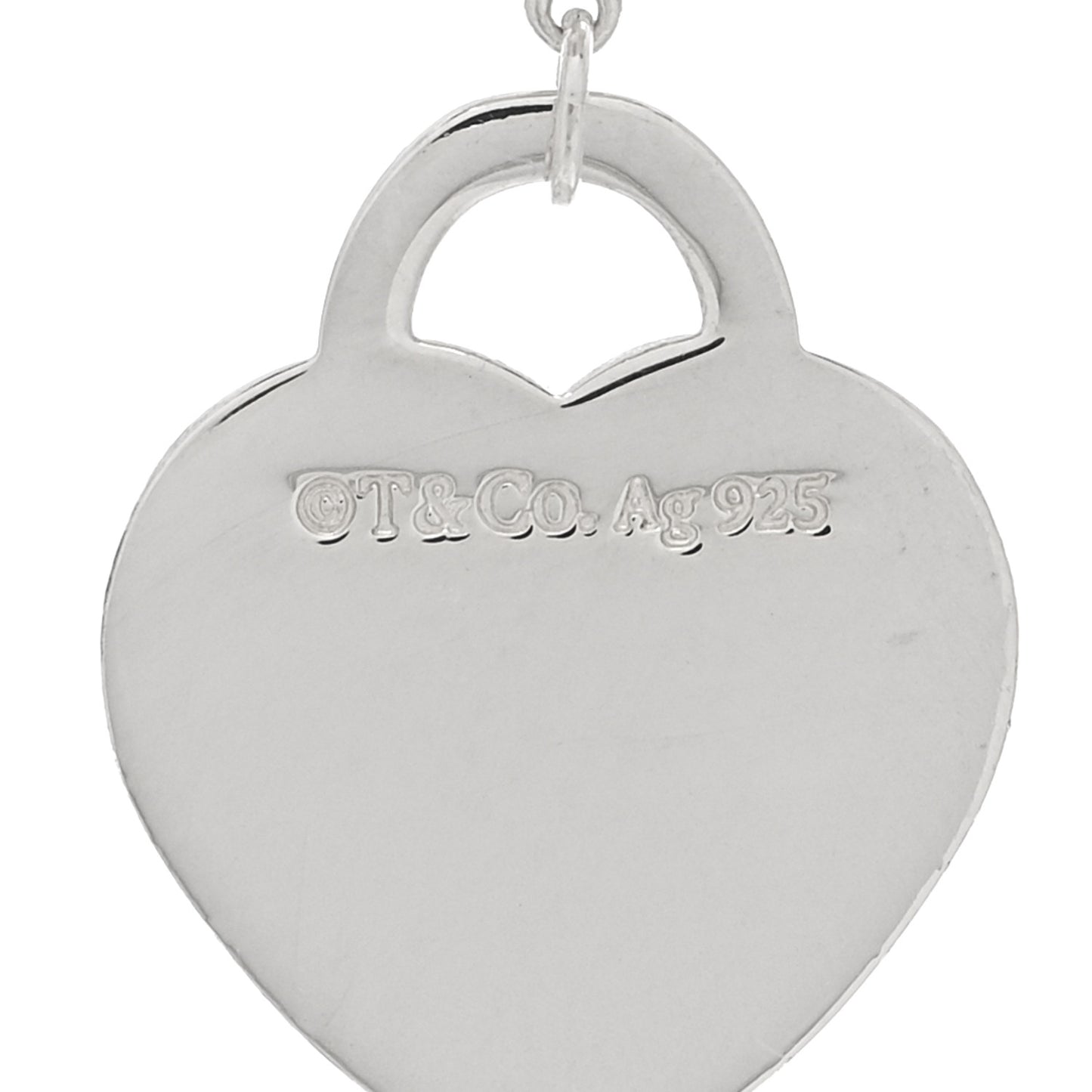 Sterling Silver 8mm Return To Tiffany Heart Tag Bead Bracelet