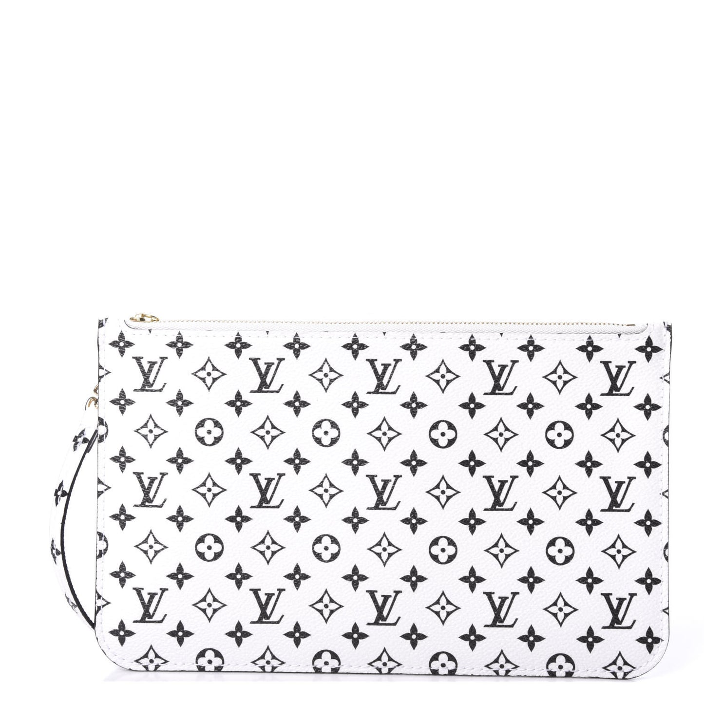 Monogram Giant Neverfull MM GM Pochette White