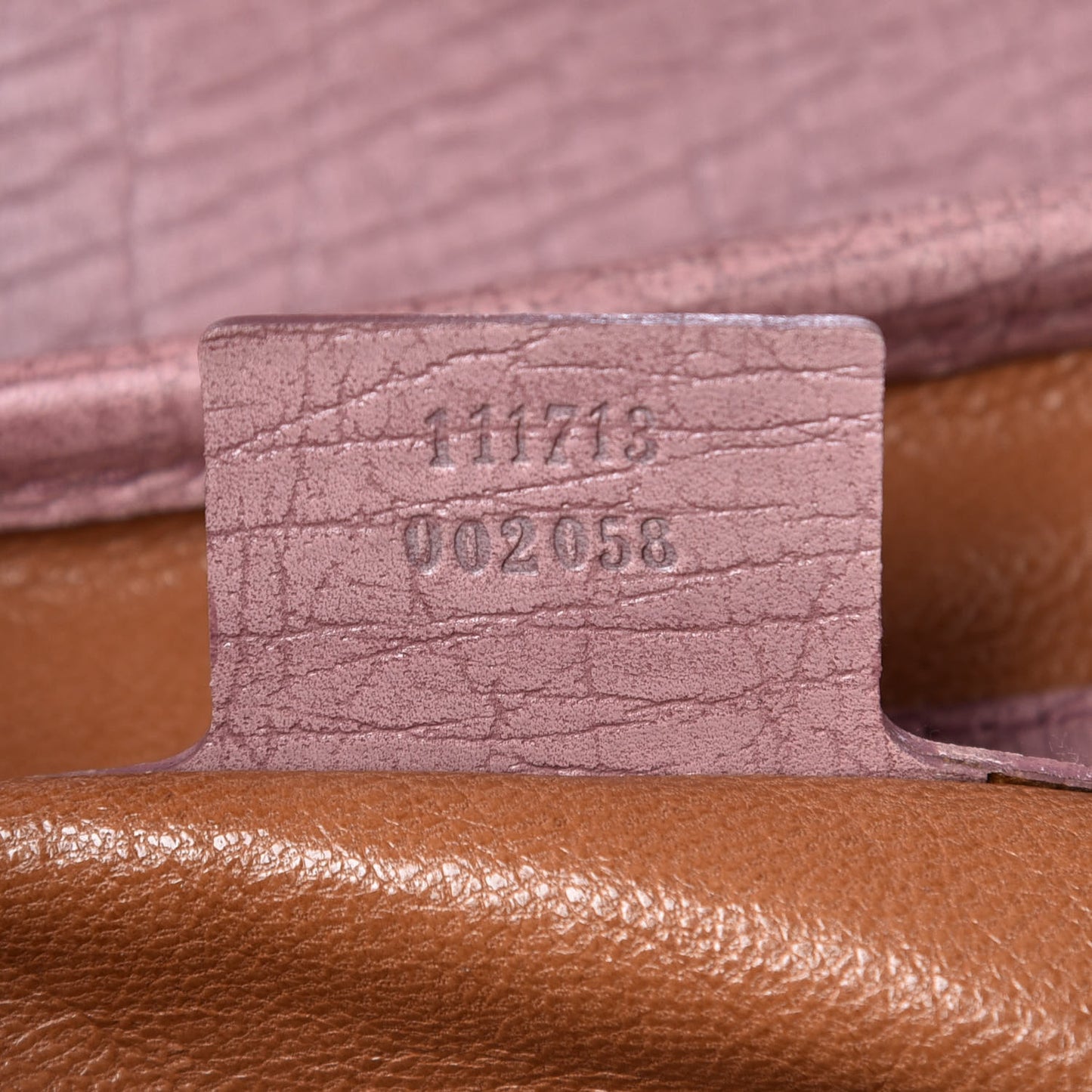 Calfskin Bamboo Bullet Satchel Carmine Rose