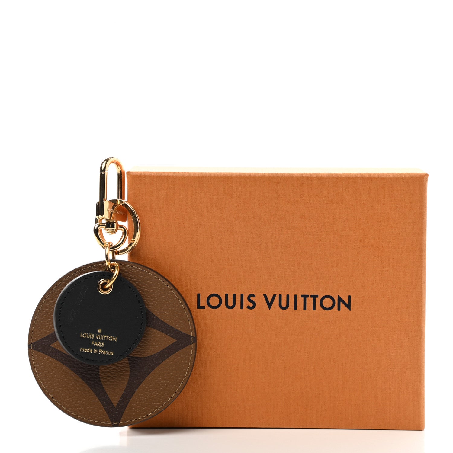 Louis Vuitton Monogram Reverse Key Holder Bag Charm 5 of 5